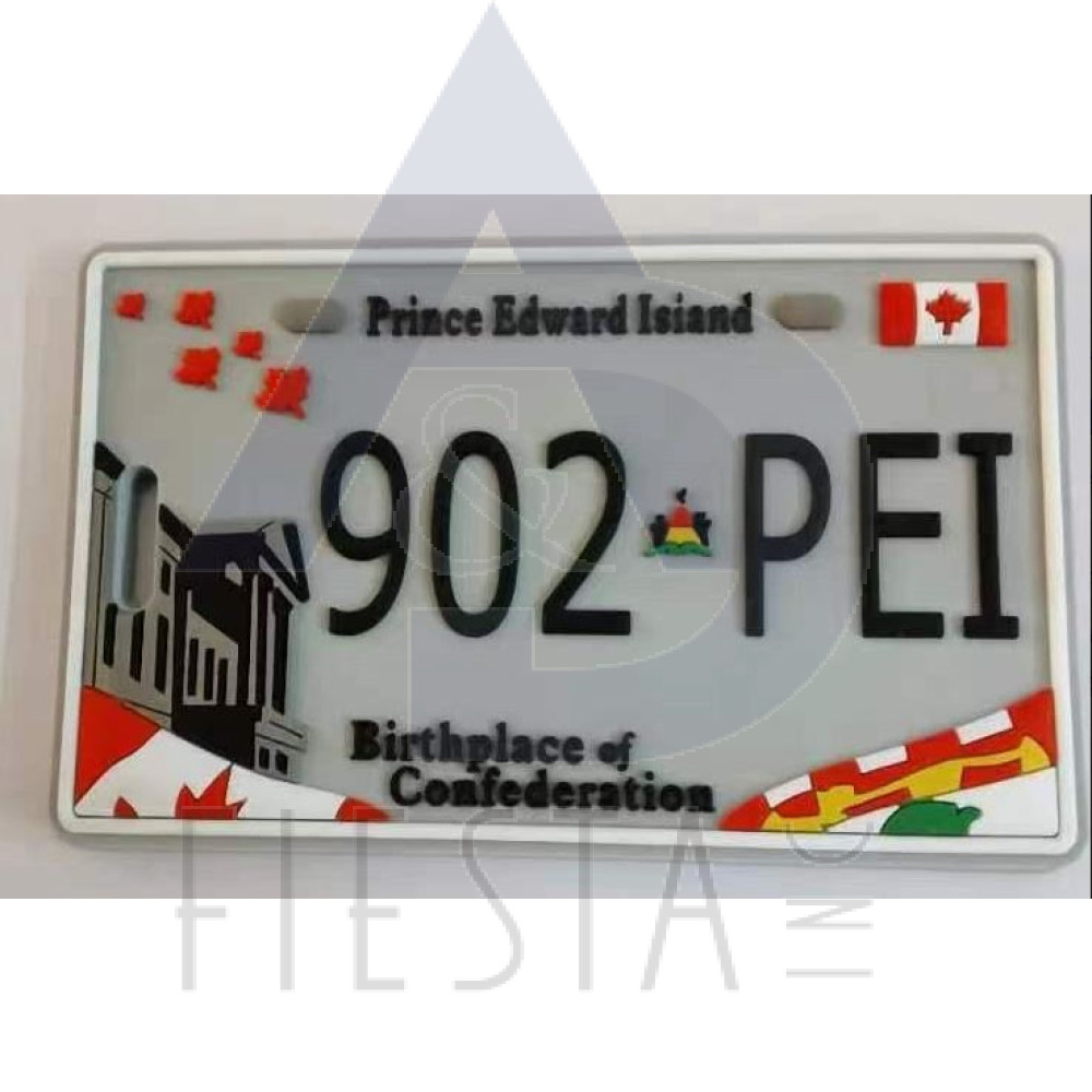 PRINCE EDWARD ISLAND LICENSE PLATE LUGGAGE TAG