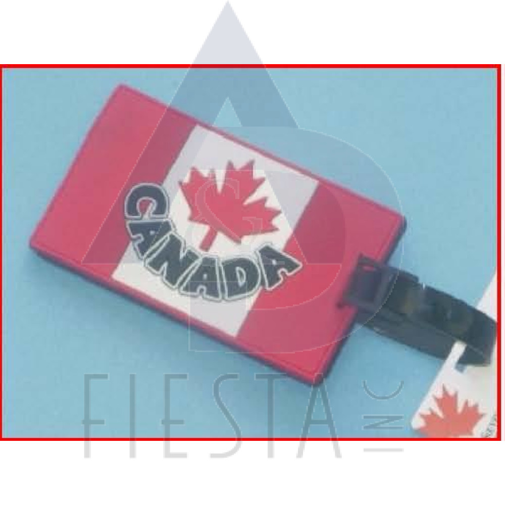 CANADA RUBBERIZED LUGGAGE TAG