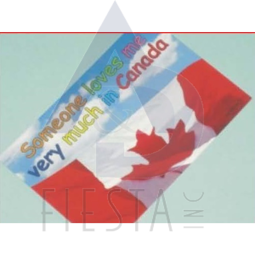 CANADA POST CARD “SOMEONE LOVES ME."