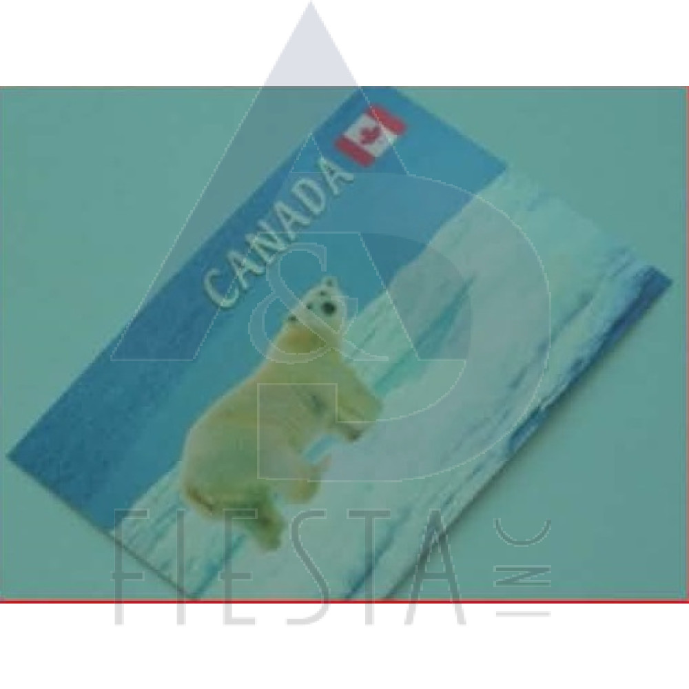 CANADA POSTCARD WITH POLAR BEAR