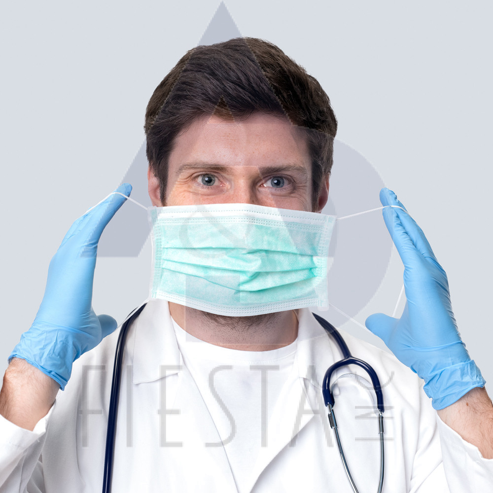 Disposable 3-Ply Face Mask