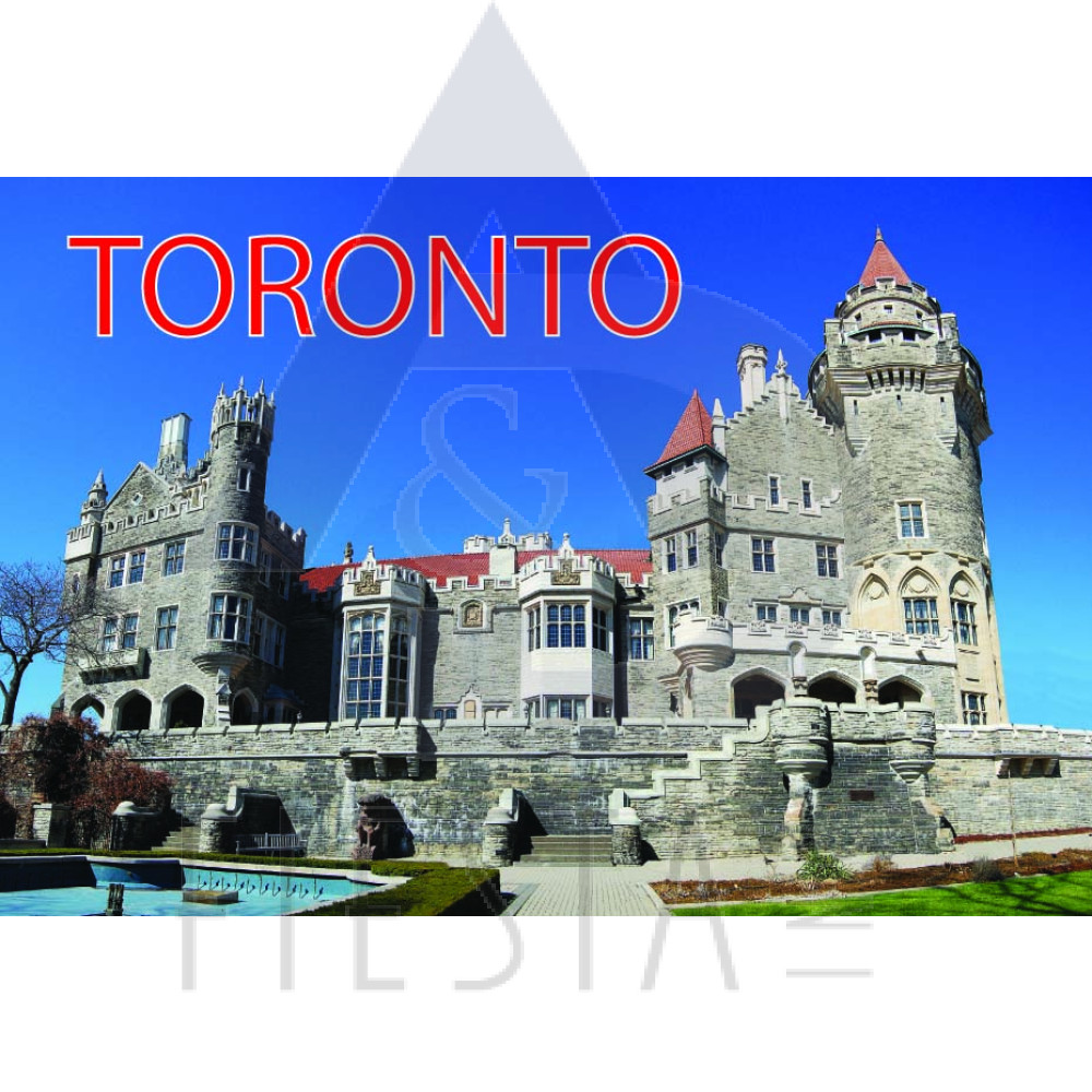 TORONTO POST CARD TORONTO'S LANDMARK CASA LOMA 