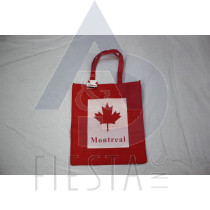 MONTREAL RED NON-WOVEN SHOPPING BAG