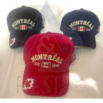 MONTREAL CHILDRENS CAP WITH FLAG ON SIDE ASSORTED COLORS