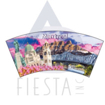 MONTREAL SHOT GLASS WITH PICTURES #2