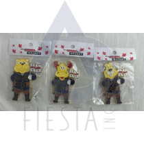 MONTREAL RCMP MOOSE/BEAR/BEAVER ASSORTED MAGNET 