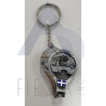 QUEBEC 3D NAIL CLIPPER WITH LANDMARKS KEY CHAIN 