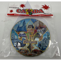 QUEBEC FOIL MAGNET STYLE #3