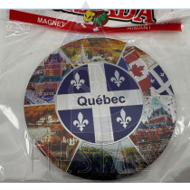 QUEBEC FOIL MAGNET STYLE #4