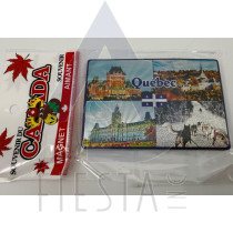 QUEBEC FOIL MAGNET STYLE #6