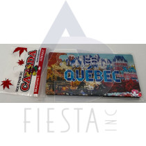 QUEBEC FOIL MAGNET STYLE #7