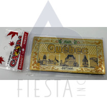 QUEBEC FOIL MAGNET STYLE #8