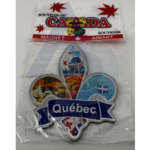 QUEBEC FOIL MAGNET STYLE #9