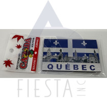 QUEBEC FOIL MAGNET STYLE #13