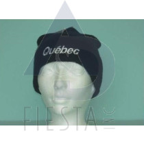 QUEBEC BLACK ACRYLIC TOQUE