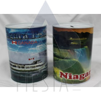 NIAGARA FALLS METAL PIGGY BANK 2 ASSORTED