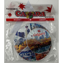 CALGARY FOIL MAGNET STYLE #2