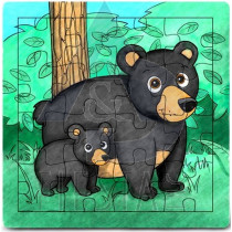 2166 - Bear Kid's Puzzle (MC 60 pieces)