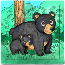 2166 - Bear Kid's Puzzle (MC 60 pieces)
