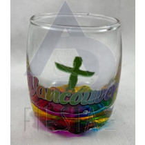 VANCOUVER SHOT GLASS RAINBOW