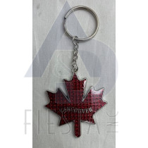 VANCOUVER BIG RED MAPLE LEAF KEY CHAIN