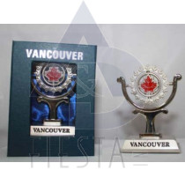 VANCOUVER PAPERWIGHT IN BLUE BOX