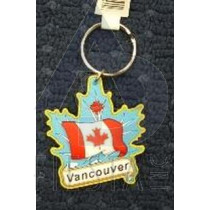 VANCOUVER PVC MAPLE LEAF SHAPE WITH FLAG