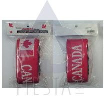 CANADA RED WOVEN LUGGAGE STRAP