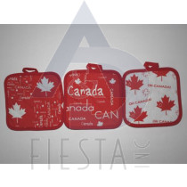 CANADA POT HOLDER 3 ASSORTED