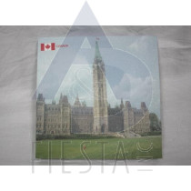 CANADA CANVAS WITH PARLIAMENT 20X20 CM