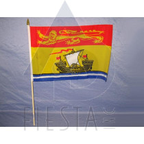 NEW BRUNSWICK FLAG 12"X18"