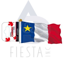 L'ACADIE WAVY FLAG STICKER IN BOX