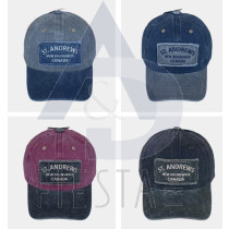 ST. ANDREWS, N.B. CAP WITH PATCH ASSORTED COLORS 