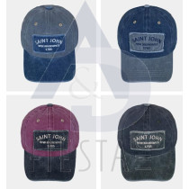 SAINT JOHN N.B. 1785 CAP WITH PATCH ASSORTED COLORS 