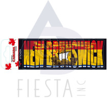 NEW BRUNSWICK CUT-OUT STICKER IN BOX