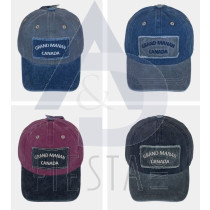 GRAND MANAN, N.B. CAP WITH PATCH ASSORTED COLORS 