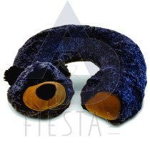 5160 - 11" Bear Fluffy Neck Pilllow