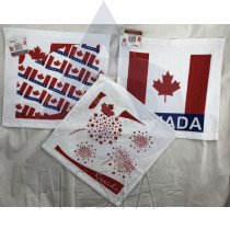 CANADA COTTON FACE TOWEL 30X30 CM ASSORTED