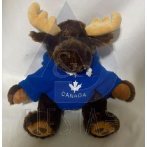 CANADA PLUSH 8.5" MOOSE IN HOODIE