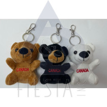CANADA PLUSH 10 CM 3 BEARS ASSORTED 