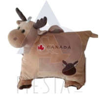 CANADA PLUSH MOOSE 10.5"X8.5" HANGING PILLOW