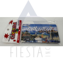 CANADA METAL LICENSE PLATE CANADIAN LANDMARKS 10X5 CM MAGNET STYLE #5
