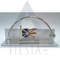 NEWFOUNDLAND LABRADOR BUSINESS CARD HOLDER IN ACRYLIC BOX