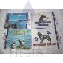 NEWFOUNDLAND LABRADOR MOUSE PADS 4 ASSORTED