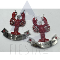 NEWFOUNDLAND LABRADOR RED LOBSTER WITH RIBBON MAGNET