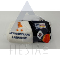 NEWFOUNDLAND LABRADOR PLUSH PUFFIN WALLET
