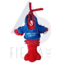 NEWFOUNDLAND LABRADOR PLUSH 9" LOBSTER WITH HOODIE ( I ❤ NL)