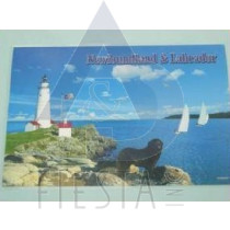 NEWFOUNDLAND LABRADOR PLACEMAT LIGHTHOUSE DESIGN