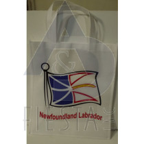 NEWFOUNDLAND LABRADOR NON WOVEN SHOPPING BAG 15.75"X14" ASSORTED 