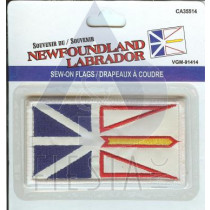 NEWFOUNDLAND LABRADOR SEW ON PATCH LARGE